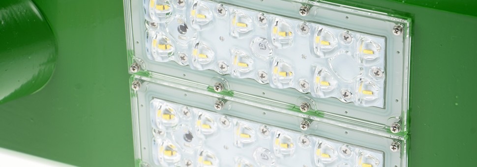 Mit unseren Hochleistungs-LED mit spezieller, integrierter Optik gewährleisten wir höchste Effizienz, Langlebigkeit und eine präzise Ausleuchtung.
